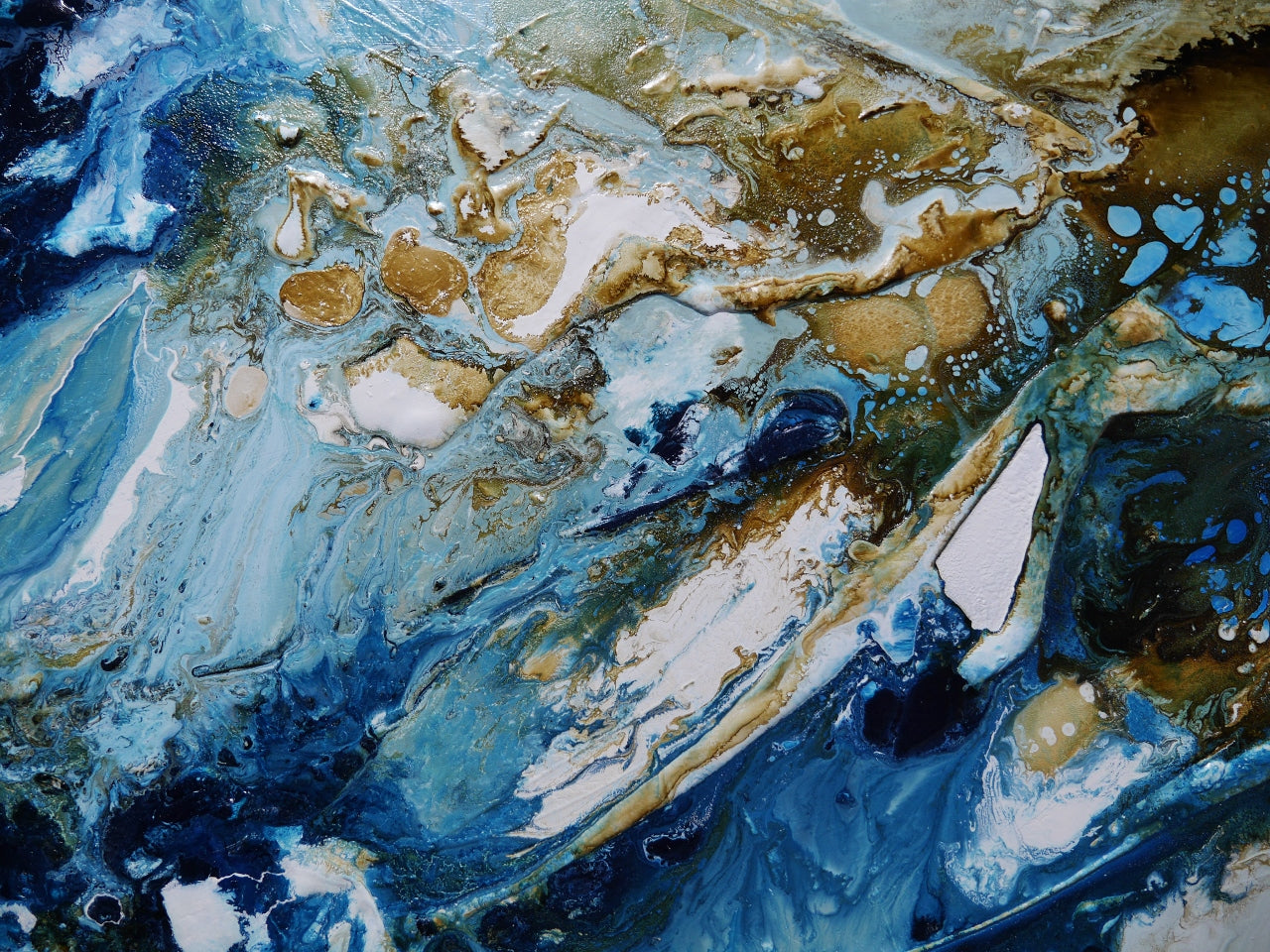 Flow State 200cm x 120cm Textured Abstract Painting