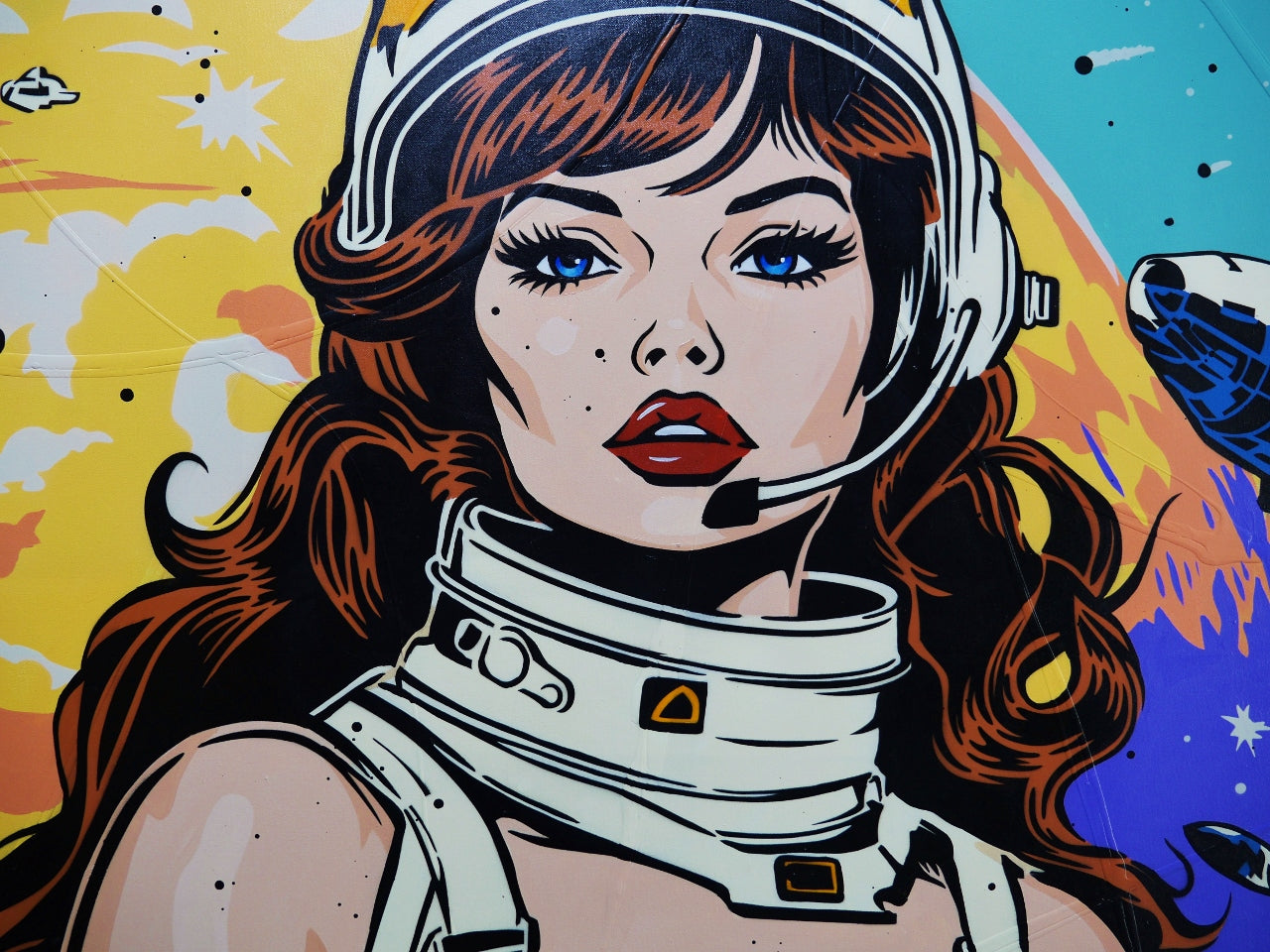 Ohhh Fuck... 240cm x 120cm Space Classic Pop Art Painting
