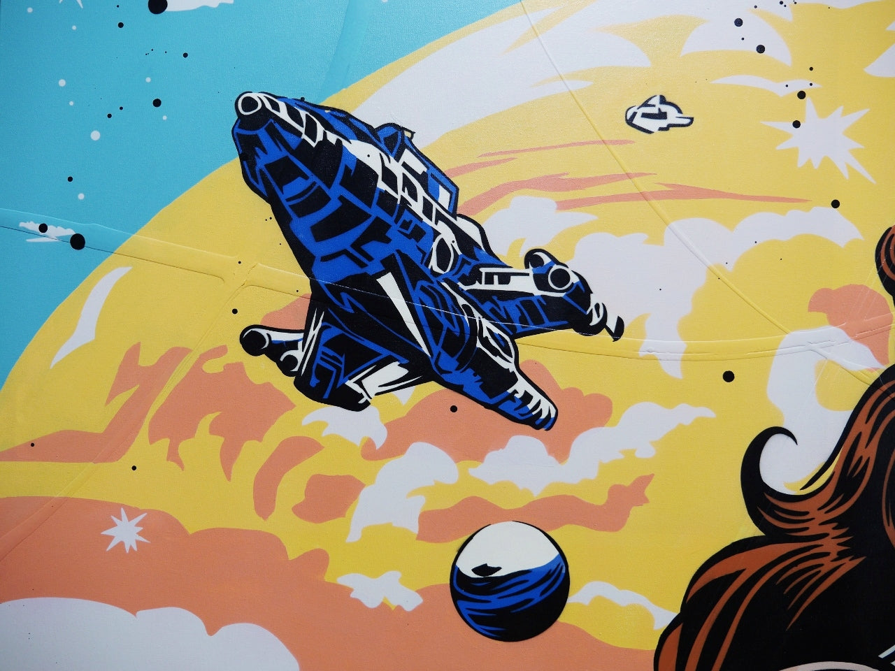 Ohhh Fuck... 240cm x 120cm Space Classic Pop Art Painting