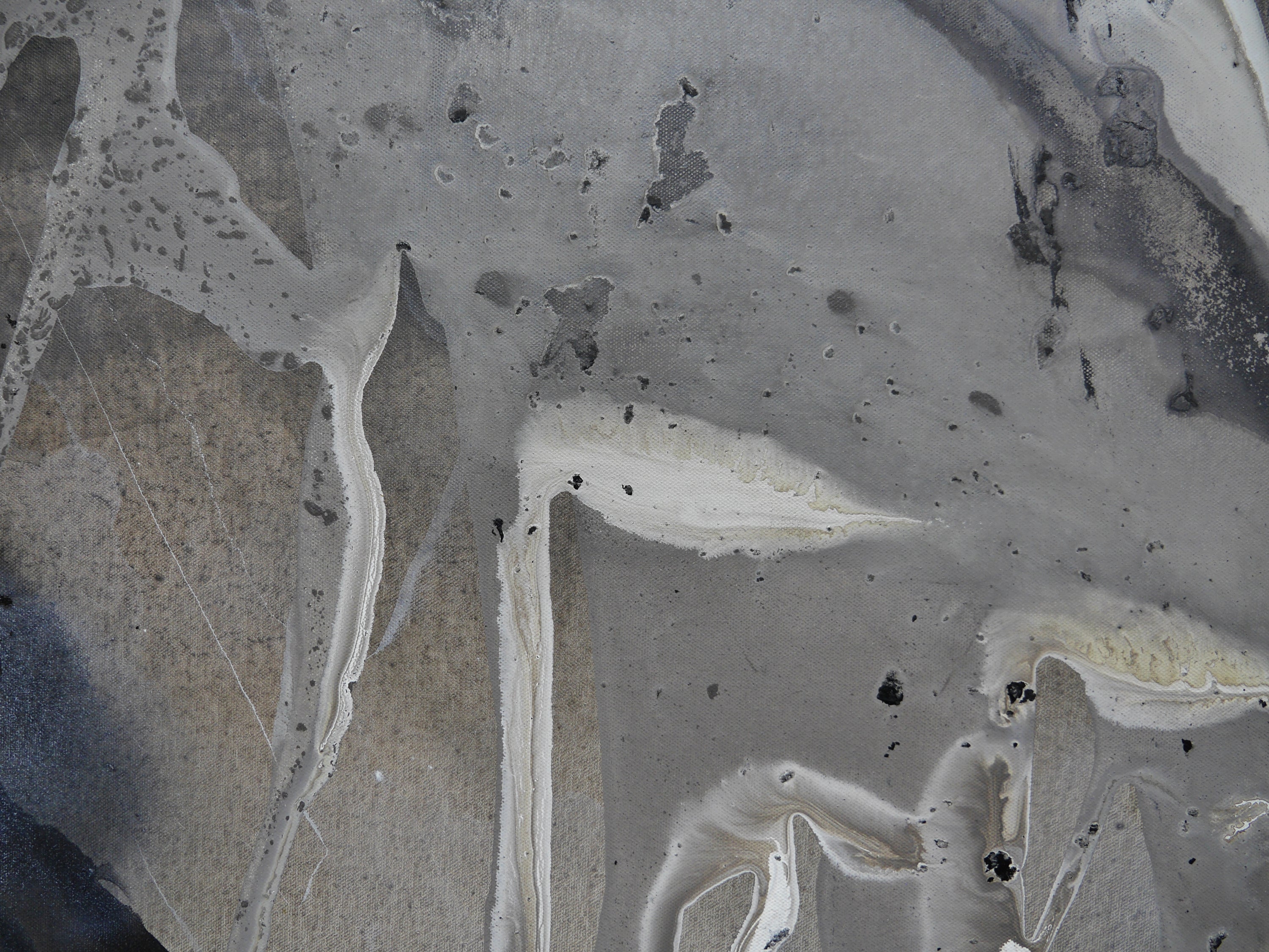 Refined 333 200cm x 80cm Blended Ink Abstract Painting