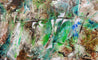 Palm Springs Bling 160cm x 100cm Green Rust Textured Abstract Painting (SOLD)-Abstract-[Franko ]-[Gallery]-[popular]-[Australia]-Franklin Art Studio