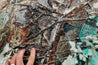 Palm Springs Bling 240cm x 100cm Cream Green Textured Abstract Painting (SOLD)-Abstract-[Franko]-[Artist]-[Australia]-[Painting]-Franklin Art Studio