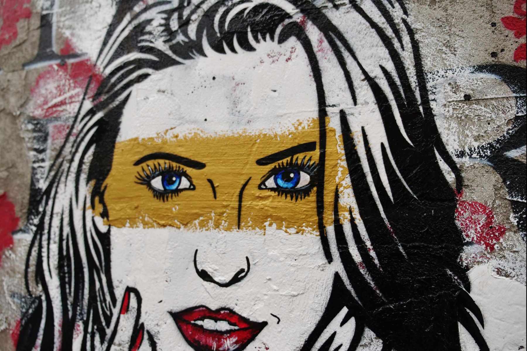 Parading Part Trois 160cm x 100cm Nude Concrete Urban Pop Art Painting (SOLD)