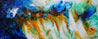 Paradisio 240cm x 100cm Blue Sienna Textured Abstract Painting (SOLD)-Abstract-Franko-[Franko]-[Australia_Art]-[Art_Lovers_Australia]-Franklin Art Studio
