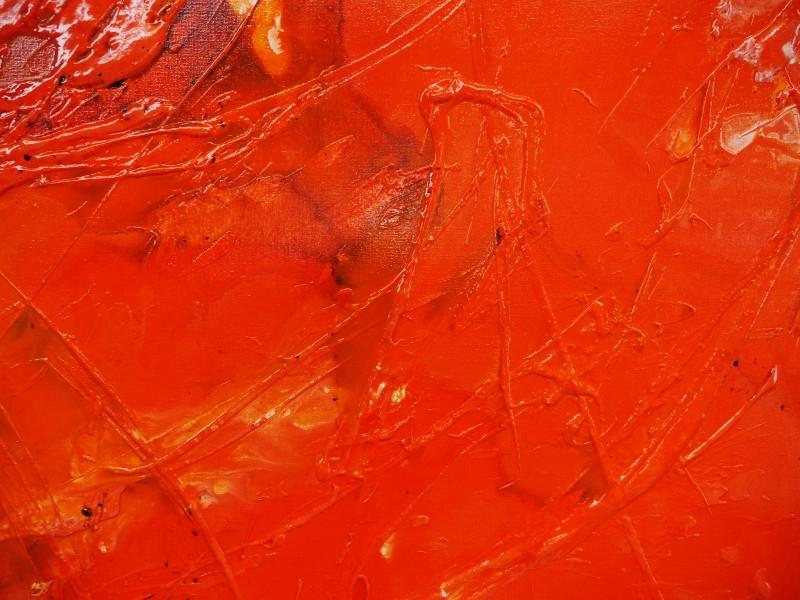 Peeled Orange 120cm x 120cm Orange Abstract Painting (SOLD)