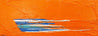 Peeled Oranges 160cm x 60cm Blue Orange Abstract Painting (SOLD)-Abstract-Franko-[Franko]-[Australia_Art]-[Art_Lovers_Australia]-Franklin Art Studio
