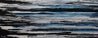 Prushed Arctic 200cm x 80cm Blue Black White Textured Abstract Painting (SOLD Rh)-Abstract-[Franko ]-[Gallery]-[popular]-[Australia]-Franklin Art Studio