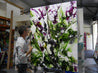 Inner Bloom 140cm x 180cm Textured Abstract Painting (SOLD)-Abstract-[Franko_Artist]-[The_Block]-[Dream_Homes]-[ideas]- [Grand_Designs]-Franklin Art Studio