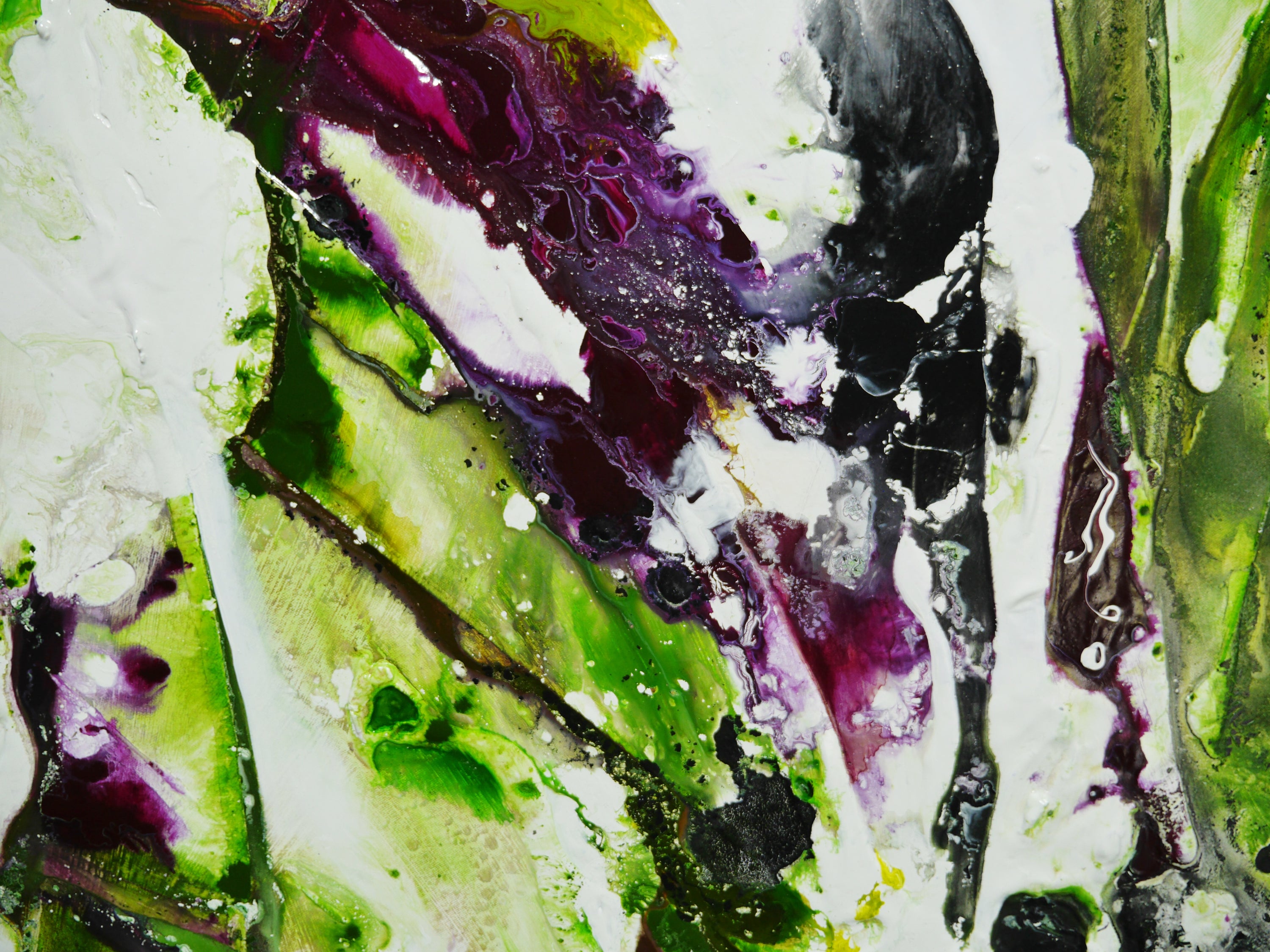 Inner Bloom 140cm x 180cm Textured Abstract Painting (SOLD)