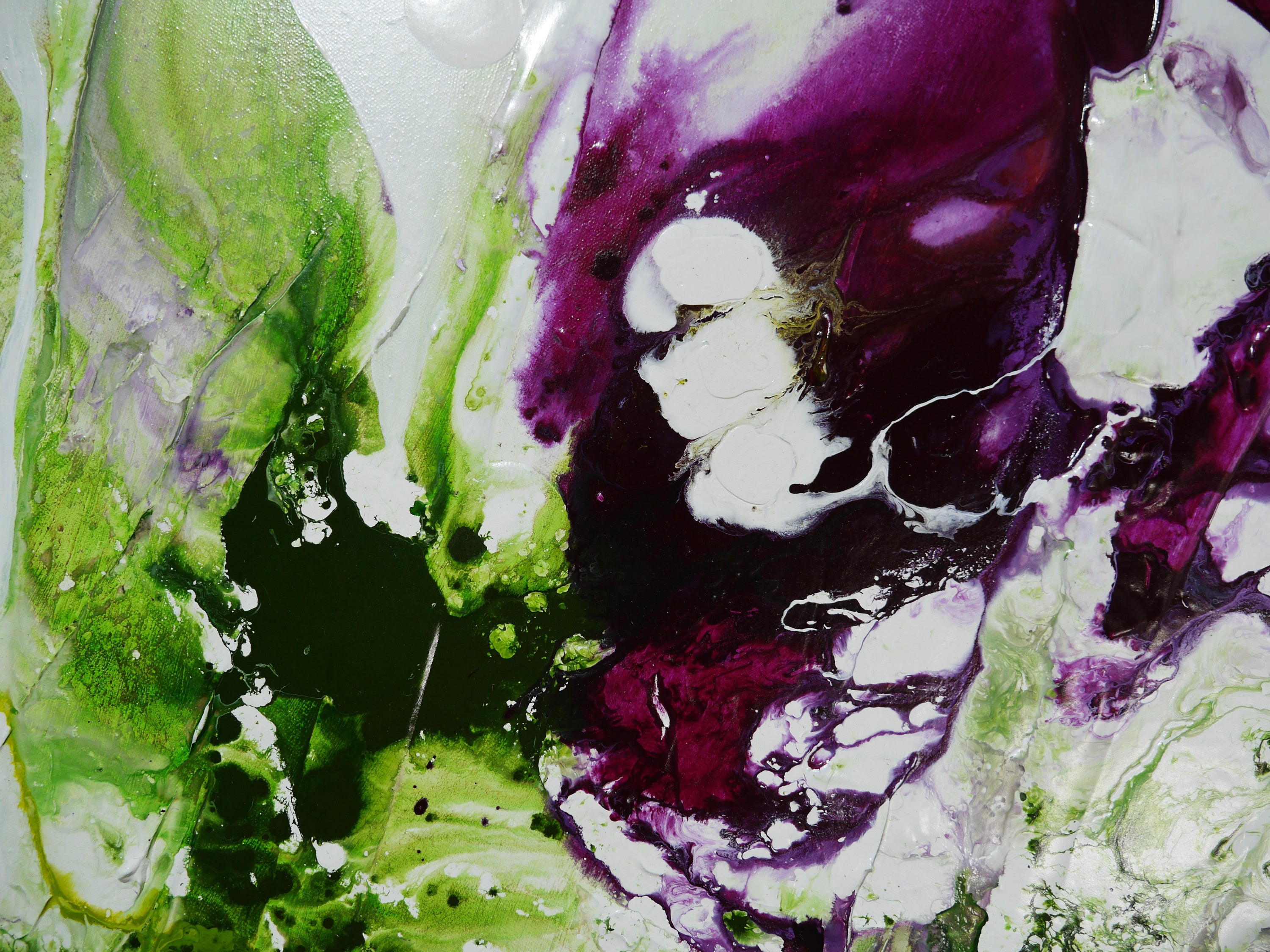 Inner Bloom 140cm x 180cm Textured Abstract Painting (SOLD)