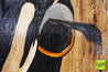 Ranako 190cm x 100cm Zebra Abstract Realism Textured Painting (SOLD)-abstract realism-Franko-[franko_art]-[beautiful_Art]-[The_Block]-Franklin Art Studio