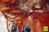 Rare Earth 100cm x 100cm Brown Black White Textured Abstract Painting (SOLD)-Abstract-Franko-[Franko]-[Australia_Art]-[Art_Lovers_Australia]-Franklin Art Studio