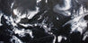 Raw Black Ice 240cm x 120cm Black White Textured Abstract Painting (SOLD)-Abstract-[Franko ]-[Gallery]-[popular]-[Australia]-Franklin Art Studio