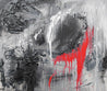 Red Elegance 120cm x 100cm Black and red Abstract Painting (SOLD)-abstract-Franko-[Franko]-[Australia_Art]-[Art_Lovers_Australia]-Franklin Art Studio
