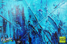 Red Oxygen 160cm x 100cm Blue Red Abstract Painting (SOLD)-Abstract-[Franko]-[Artist]-[Australia]-[Painting]-Franklin Art Studio