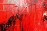 Red Sass 140cm x 100cm Red Cream Textured Abstract Painting (SOLD)-Abstract-[Franko]-[Artist]-[Australia]-[Painting]-Franklin Art Studio