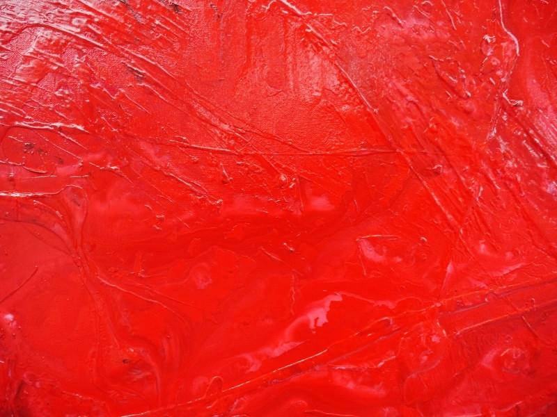 Rock Lobster 120cm x 120cm Red Abstract Painting (SOLD)-abstract-[Franko]-[Artist]-[Australia]-[Painting]-Franklin Art Studio