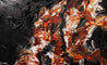 Rocky Road 160cm x 100cm Brown Black Textured Abstract Painting (SOLD)-Abstract-Franko-[Franko]-[Australia_Art]-[Art_Lovers_Australia]-Franklin Art Studio
