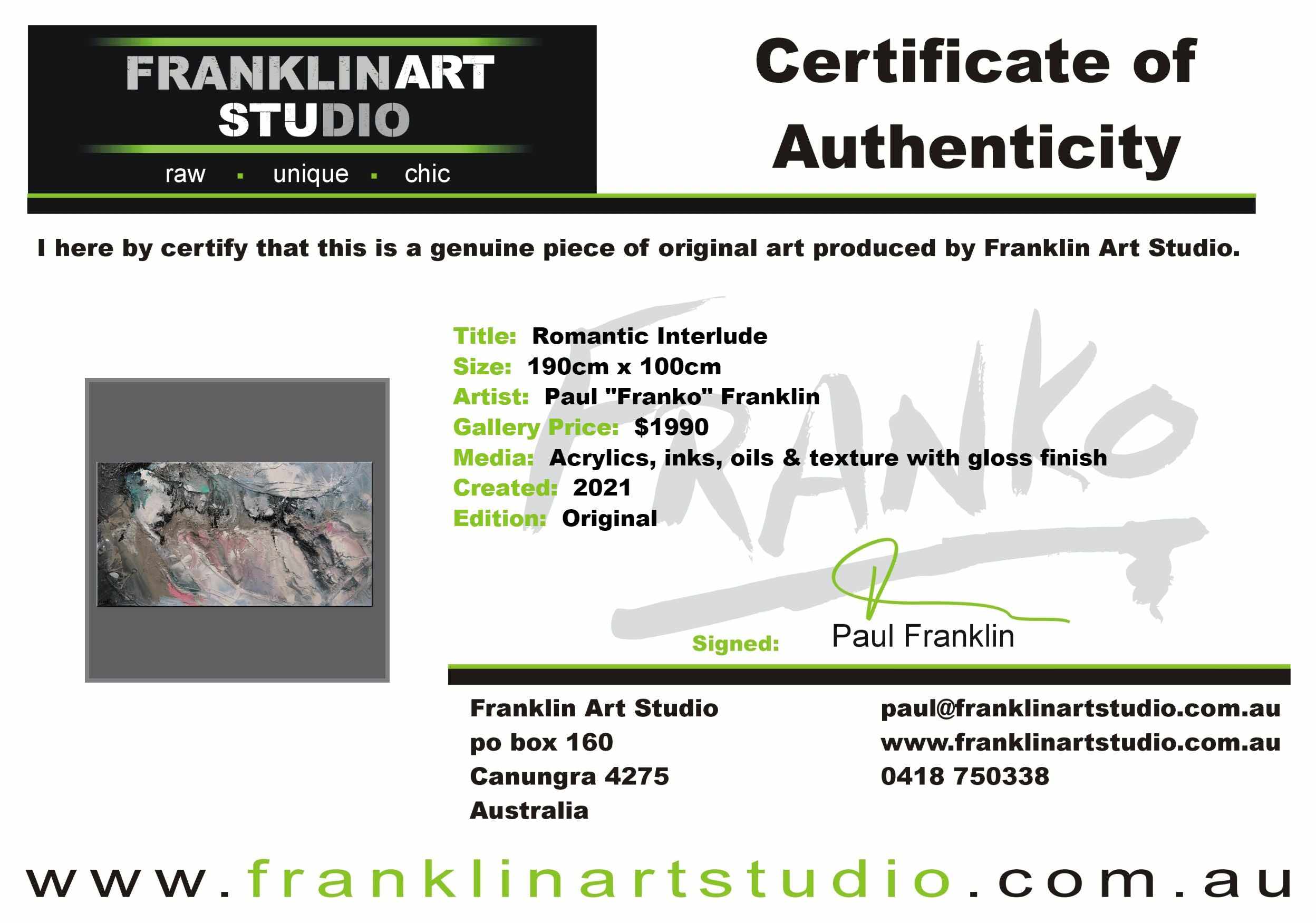 Romantic Interlude 190cm x 100cm Grey Textured Abstract Painting (SOLD)-Abstract-[Franko Artist]-[Cheryl]-[Wendy]-[Gabriela]-Franklin Art Studio