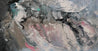 Romantic Interlude 190cm x 100cm Grey Textured Abstract Painting (SOLD)-Abstract-[Franko ]-[Gallery]-[popular]-[Australia]-Franklin Art Studio