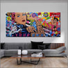 Rosie's Complete Love 270cm x 120cm Rosie The Riveter Textured Urban Pop Art Painting (SOLD)-Urban Pop Art-Franko-[Franko]-[huge_art]-[Australia]-Franklin Art Studio