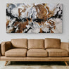 Rusted Black Ice 190cm x 100cm White Rust Black Textured Abstract Painting SOLD-Abstract-Franko-[franko_artist]-[Art]-[interior_design]-Franklin Art Studio