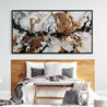 Rusted Black Ice 190cm x 100cm White Rust Black Textured Abstract Painting SOLD-Abstract-Franko-[Franko]-[huge_art]-[Australia]-Franklin Art Studio