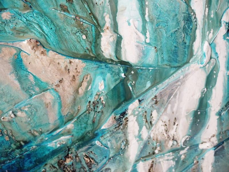 Rusted Jade 160cm x 100cm Jade Abstract Painting (SOLD)