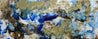 Rusted Lake 200cm x 80cm White Brown Blue Textured Abstract Painting (SOLD)-Abstract-Franko-[Franko]-[Australia_Art]-[Art_Lovers_Australia]-Franklin Art Studio