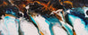 Rusted Motion 200cm x 80cm White Black Teal Textured Abstract Painting (SOLD)-Abstract-Franko-[Franko]-[Australia_Art]-[Art_Lovers_Australia]-Franklin Art Studio