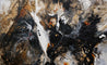 Rusted Nero 160cm x 100cm Brown Black Textured Abstract Painting-Abstract-Franko-[Franko]-[Australia_Art]-[Art_Lovers_Australia]-Franklin Art Studio