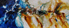 Sapphire Coast 240cm x 100cm Blue Sienna Textured Abstract Painting (SOLD)-Abstract-Franko-[Franko]-[Australia_Art]-[Art_Lovers_Australia]-Franklin Art Studio