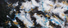 Satin Pepper 240cm x 100cm White Black Gold Textured Abstract Painting (SOLD)-Abstract-Franko-[Franko]-[Australia_Art]-[Art_Lovers_Australia]-Franklin Art Studio