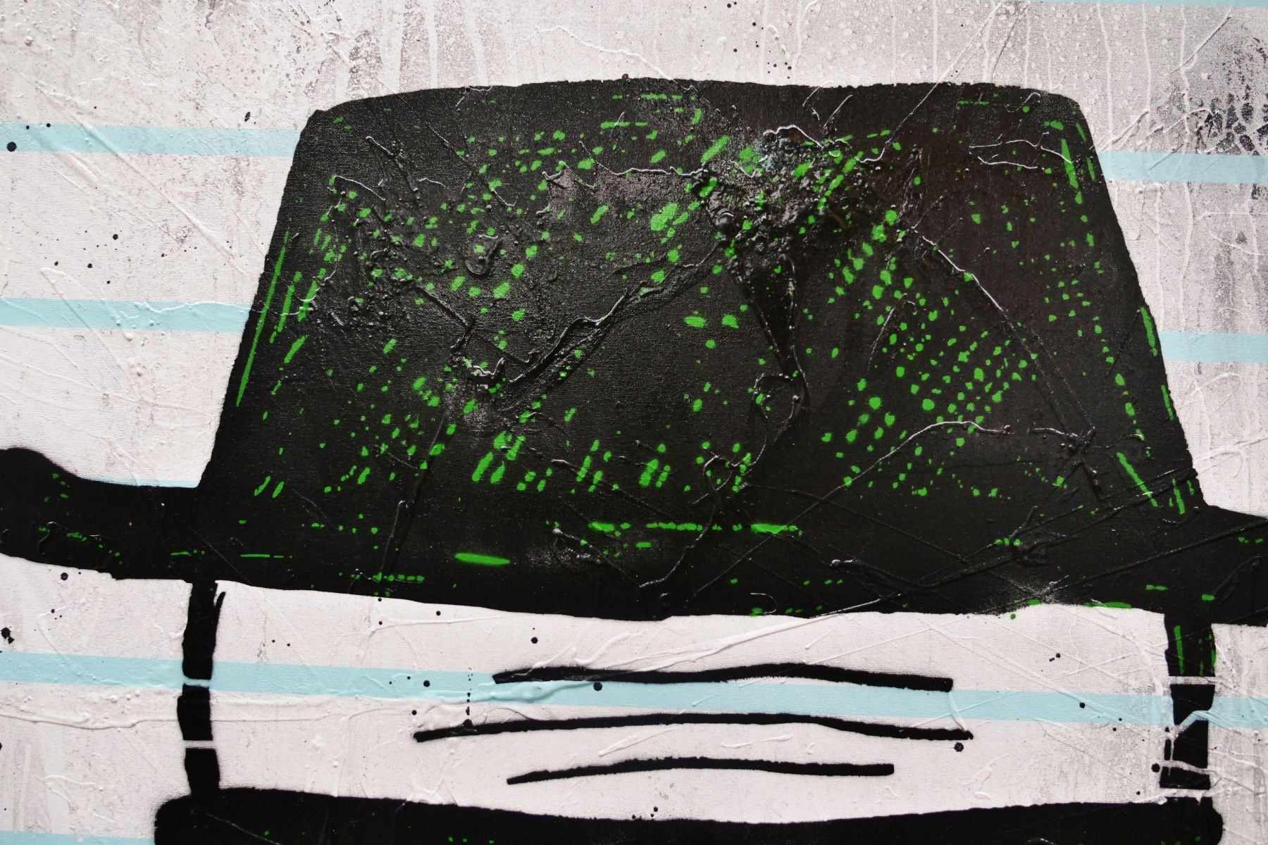 Say My Name 140cm x 100cm Heisenberg Textured Urban Pop Art Painting (SOLD)
