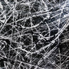 Scatter Brain Squared 150cm x 150cm Black White Textured Abstract Painting (SOLD)-Abstract-[Franko ]-[Gallery]-[popular]-[Australia]-Franklin Art Studio