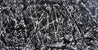 Scattergories 240cm x 120cm White Black Textured Abstract Painting (SOLD)-Abstract-Franko-[Franko]-[Australia_Art]-[Art_Lovers_Australia]-Franklin Art Studio