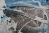 update alt-text with template Shredded Powder 280cm x 170cm Blue Black White Textured Abstract Painting-huge-Australian artist-Franko-Franklin Art Studio