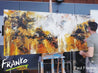 Sienna Fire 240cm x 100cm Sienna Abstract Painting (SOLD)-abstract-Franko-[franko_artist]-[Art]-[interior_design]-Franklin Art Studio