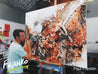 Sienna Lust 120cm x 150cm Sienna Abstract Painting (SOLD)-abstract-Franko-[franko_artist]-[Art]-[interior_design]-Franklin Art Studio