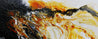Sienna Storm 240cm x 100cm Sienna Black Textured Abstract Painting (SOLD)-Abstract-Franko-[Franko]-[Australia_Art]-[Art_Lovers_Australia]-Franklin Art Studio