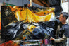 Sienna Sunrise 160cm x 100cm Black Sienna Textured Abstract Painting (SOLD)-Abstract-Franko-[franko_artist]-[Art]-[interior_design]-Franklin Art Studio