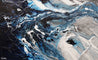 Slate and Ocean 160cm x 100cm Grey Blue Textured Abstract Painting (SOLD)-Abstract-Franko-[Franko]-[Australia_Art]-[Art_Lovers_Australia]-Franklin Art Studio