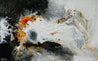 Slated Clay 160cm x 100cm White Black Brown Textured Abstract Painting (SOLD)-Abstract-Franko-[Franko]-[Australia_Art]-[Art_Lovers_Australia]-Franklin Art Studio