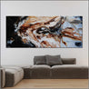 Slated Evolution 240cm x 100cm Rust Textured Abstract Painting (SOLD)-Abstract-Franko-[Franko]-[huge_art]-[Australia]-Franklin Art Studio