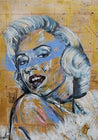 So Divine 140cm x 100cm Marilyn Monroe Vintage Book Pop art Painting (SOLD)-book club-[Franko ]-[Gallery]-[popular]-[Australia]-Franklin Art Studio
