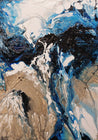 Sorrento Delta 140cm x 100cm Blue Cream Textured Abstract Painting (SOLD)-Abstract-Franklin Art Studio-[Franko]-[Australia_Art]-[Art_Lovers_Australia]-Franklin Art Studio