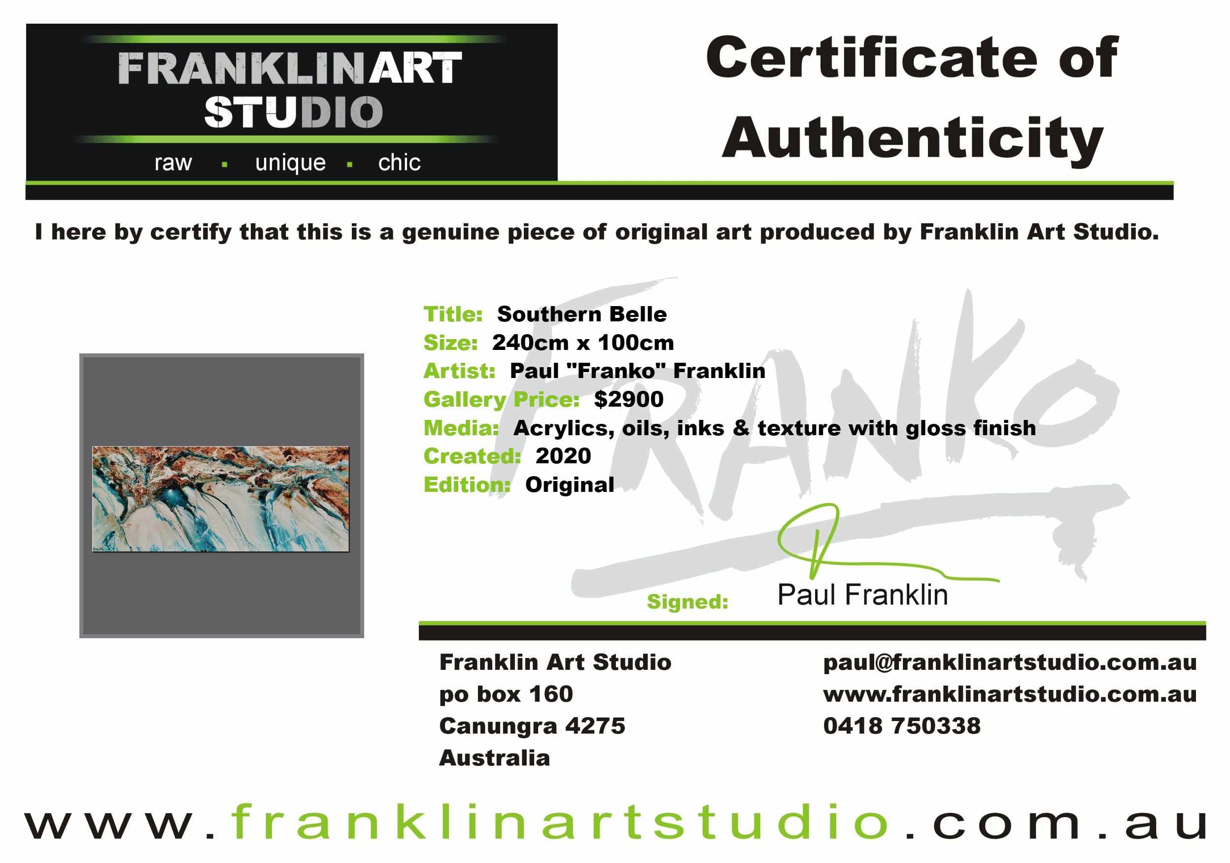 Southern Belle 240cm x 100cm Teal Oxide White Textured Abstract Painting-Abstract-Franko-[franko_art]-[beautiful_Art]-[The_Block]-Franklin Art Studio