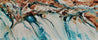 Southern Belle 240cm x 100cm Teal Oxide White Textured Abstract Painting-Abstract-Franko-[Franko]-[Australia_Art]-[Art_Lovers_Australia]-Franklin Art Studio