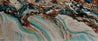Southern Ocean Class 240cm x 100cm Teal White Orange Textured Abstract Painting (SOLD)-Abstract-[Franko ]-[Gallery]-[popular]-[Australia]-Franklin Art Studio