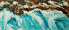 Southern Reef 270cm x 120cm Turquoise Rust Textured Abstract Painting (SOLD)-Abstract-Franko-[Franko]-[Australia_Art]-[Art_Lovers_Australia]-Franklin Art Studio